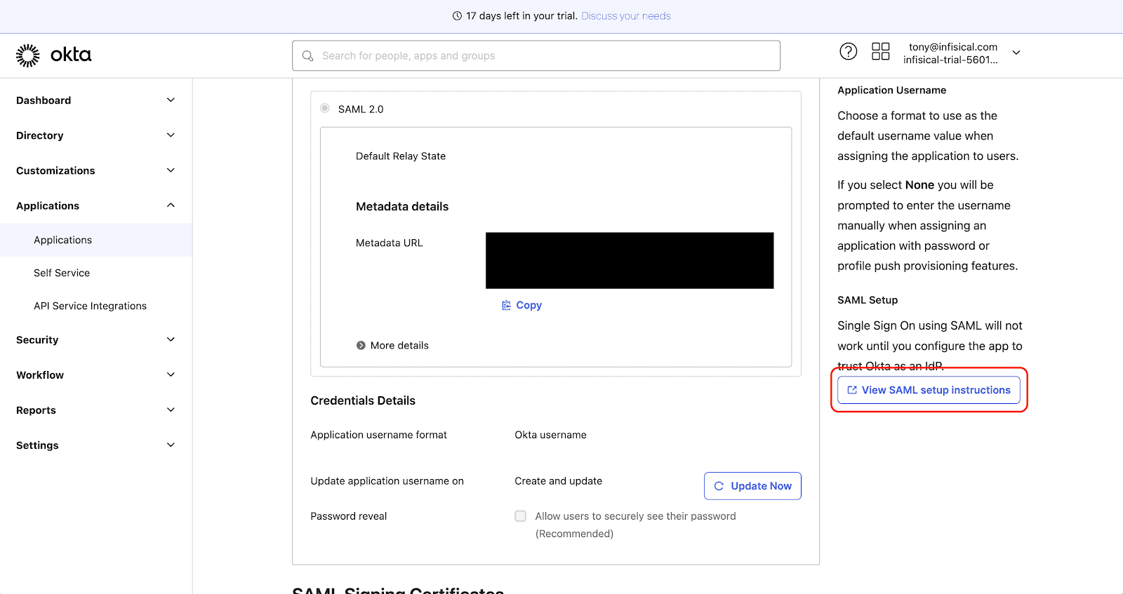 Collect Metadata